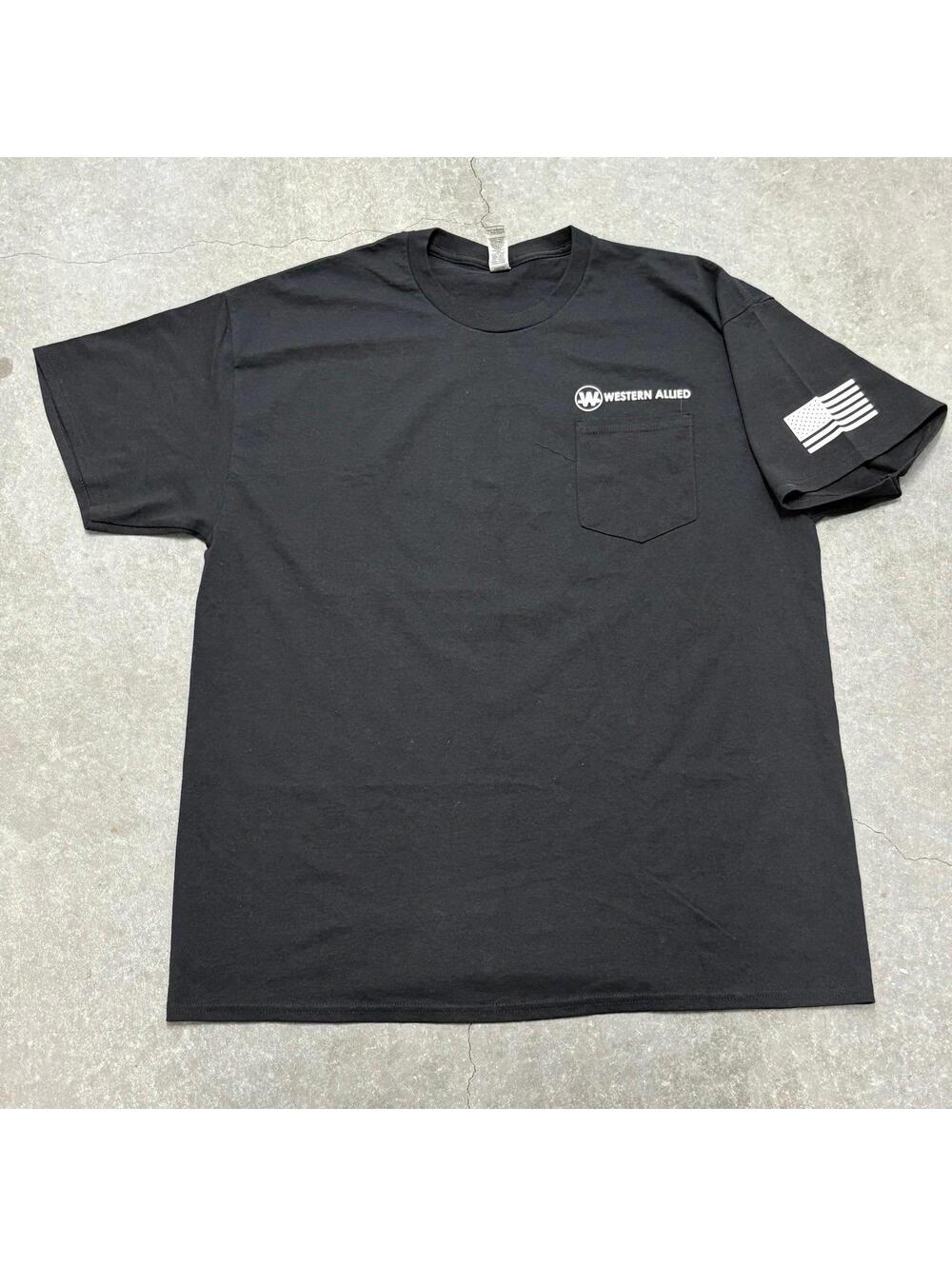 Gildan Western Allied Corporation Logo T Shirt